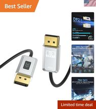 Fiber Optic DisplayPort 2.1 Cable, DP 2.1 Cable[16K@30Hz, 8K@60Hz, 4K@24... - $66.51