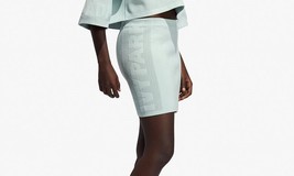 Adidas Ivy Park Women&#39;s Green Tint Logo Knit Skirt GM8710 Free Shipping - £79.06 GBP