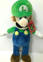 Nintendo Super Mario. Luigi Fire Soft Plush Toy 12&quot; .LUIGI. NWT. Licensed - £14.58 GBP