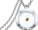 Christian Gift Mustard Seed Necklace Inspirational Religious Bible Verse... - $22.15