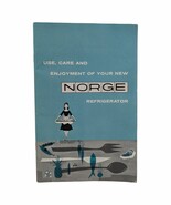 Vintage Norge Refrigerator Manual Instruction Books 733-580 735-580 1950s - $19.89 CAD