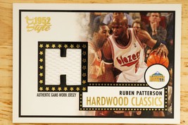 2005-06 Topps 1952 Style Hardwood Classics Jerseys Ruben Patterson HCR-RP - £3.80 GBP