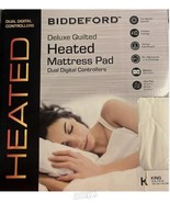 Biddeford Blanket Heated Mattress Pad Quilted 10 Heat Settings King Dual... - $1,230.70 MXN