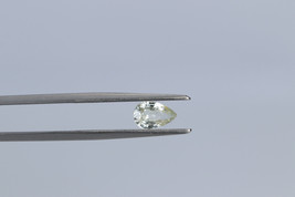 1.02CT Natural White Ceylon Sapphire Loose Gemstone Pear Cut 7*5mm - £31.97 GBP
