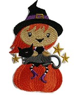 BeyondVision Custom and Unique Happy Halloween [ Winifred Witch and Cat] Embroid - $24.44