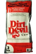 Dirt Devil CV950, CV950LE, RV2000 Maxum Central Vac Bags (3 Bags) - £11.49 GBP