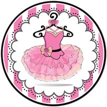 Ballerina Party Lunch Paper Plates Birthday Supplies 8 Per Package New - $86.87 MXN