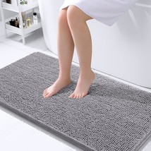 OLANLY Bathroom Rugs 44x24, Extra Soft Absorbent Chenille - £38.59 GBP