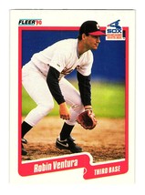 1990 Fleer #550a Robin Ventura Chicago White Sox - £1.57 GBP