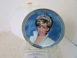 Franklin Mint Tribute To Princess Diana Collector Plate Ltd Edition HY9020 Mib - £11.61 GBP