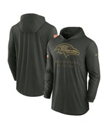Mens Ravens 2025 Salute to Service Lightweight Pullover Hoodie - Baltimore - €60,42 EUR