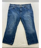 Denver Hayes Men&#39;s Straight Leg Blue Jeans Size 48/30 Cotton High Rise D... - $7.92