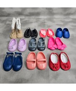 Lot Of 10 Sets of Shoes for 18” American Girl Our Generation Type Doll - $29.64 CAD