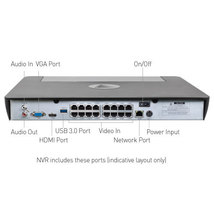 Swann NVR 8580 16 Channel Security NVR DVR 4K Ultra HD NVR-168580 with 2... - $559.99