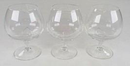 Rosenthal Studio Line Iris Frosted Stem Brandy Snifter Whiskey Vtg - Set Of 3 - £51.42 GBP