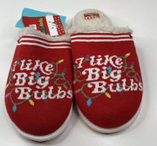 reef tipsy elves NWOB Women’s size 5 i like big bulbs red Christmas slippers FLW - £18.13 GBP