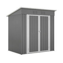 6x4 Metal Storage Shed - Lockable Outdoor Garden Shed - £221.44 GBP