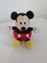 Disney Store Vintage Mickey Mouse 4" Beanbag Plush - Classic Collectible - £7.18 GBP