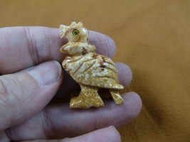 Y-BIR-VUL-8) tan Vulture Buzzard carving Figurine soapstone Peru scaveng... - £6.86 GBP