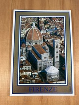 Vintage Postcard, Florence Firenze Italy, Il Duomo, Aerial View - $4.75