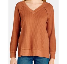 Time and Tru Women&#39;s Waffle Knit Pullover   size M(8-10) - $275.89 MXN