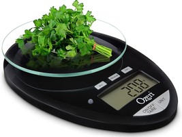 Ozeri Pro Ii Digital Kitchen Scale With Removable Glass, 1 G To 12 Lbs Capacity - £30.25 GBP