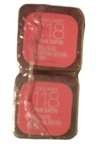 Loreal Colour Riche Lip Balm #118 Pink Satin Original Formula Pack Of 2 Sealed - $19.79
