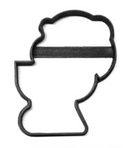 6x Charcoal Grill With Face Fondant Cutter Cupcake Topper 1.75 IN USA FD3127 - £5.58 GBP