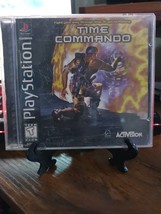 Time Commando PS1 PlayStation 1 MD Complete CIB 1996 Vintage Tested - (See Pics) - $75.12