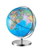 VEVOR Illuminated World Globe with Stand, 9 in/228.6 mm, Educational Ear... - $89.99