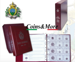 Coin collector album of the REPUBLIC OF SAN MARINO from 1864 to 1938-
sh... - $24.02
