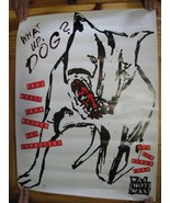 Not Was Poster What Up Dog Album Promotional - $248.67 CAD