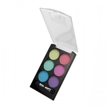 KleanColor Beautician Lab Shimmer Eyeshadow Palette - 6 Shades - *ANALYST* - £1.56 GBP