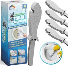 4 Pack Pumice Stone for Toilet Cleaning Toilet Pumice Stone with Handle Pumice C - £27.32 GBP