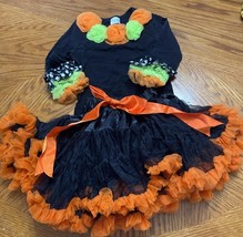 Girls Halloween Costume~ Perfect With Pumpkin Paint Face! Size 3-4 - $277.42 MXN