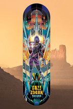 Mass Effect Tali Zorah Normandy SSV Skateboard Deck Figure Board N7 SIGNED - $99.90