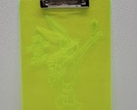 Vintage 1999 Looney Tunes Bugs Bunny Neon Green Yellow Clipboard What&#39;s ... - $41.57