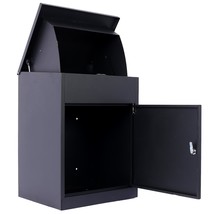 Wall Mounted Lockable Anti-Theft Galvanized Steel Package Delivery Boxes Mailbox - £239.01 GBP