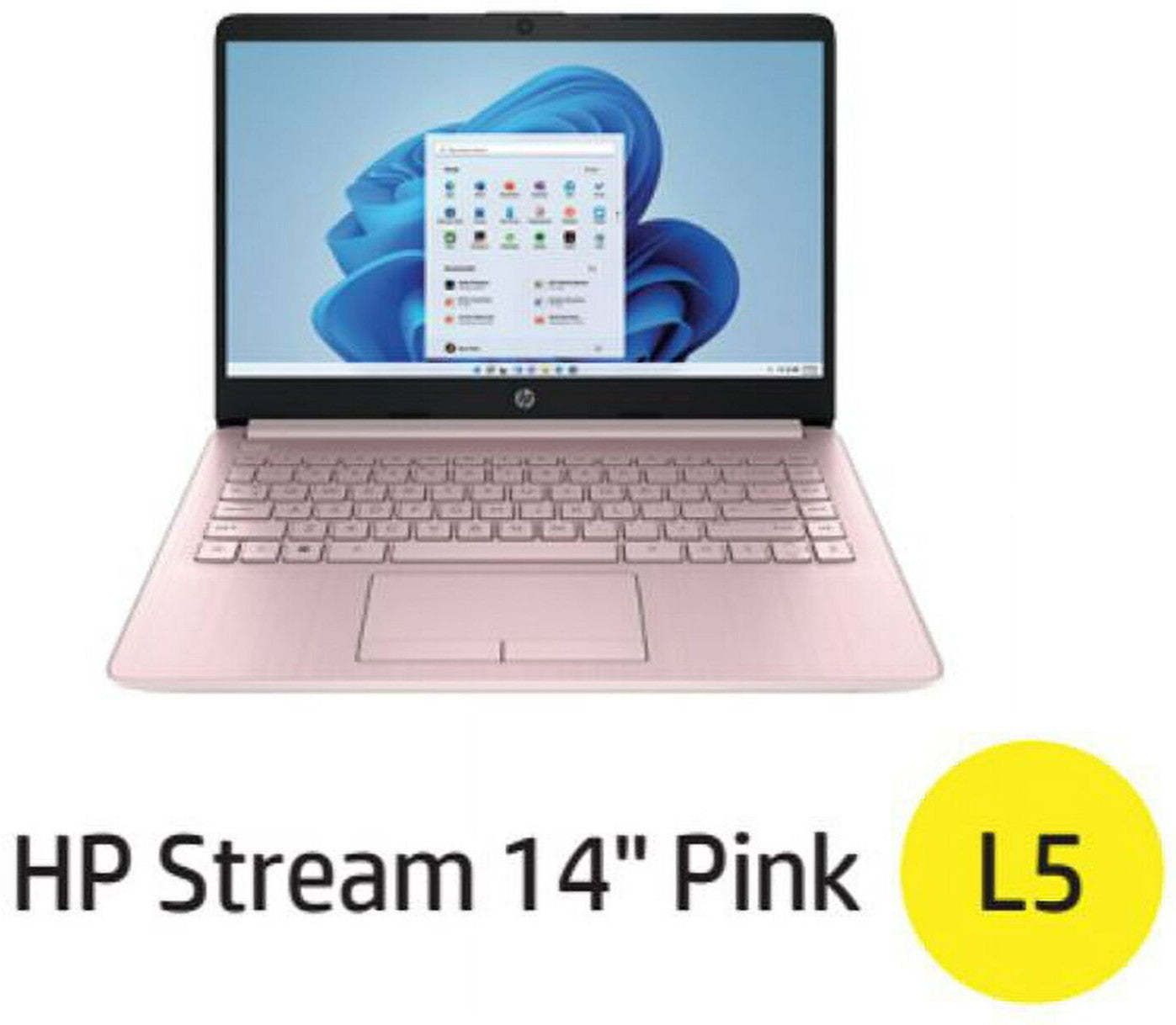 HP Stream Laptop 14" Micro-Edge HD Celeron N4120 4GB 64GB eMMC Cam Win 11 S Pink Item image 9