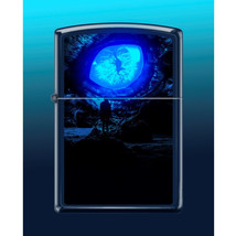 Zippo Lighter - Black Light Dragon Eye Glow in the Dark  - 855969 - $36.41