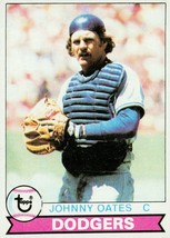 1979 Topps Johnny Oates 104 Dodgers  EX - $1.00