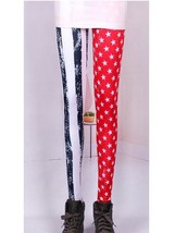 Patriotic Stars &amp; Stripes Fashion Leggings - $3.11