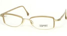 ESPRIT 9155 COLOR-065 PALE GOLD /BEIGE EYEGLASSES GLASSES FRAME 49-16-140mm - $20.79
