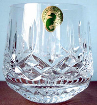 Waterford Lismore Roly Poly Tumbler (1) Double Old Fashioned Crystal Glass New - £94.58 GBP