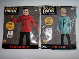 Rubie&#39;s South Park 2012 Terrance &amp; Philip Costumes Standard One Size NEW - £159.23 GBP