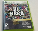 XBOX 360 DJ Hero Activision 2009 Teen Music Arcade Game Guitar Hero - $3.59