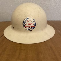 Vintage Steel Metal Civil Defense Helmet w/Liner Army Hard Hat US Gov&#39;t OCD - $40.00