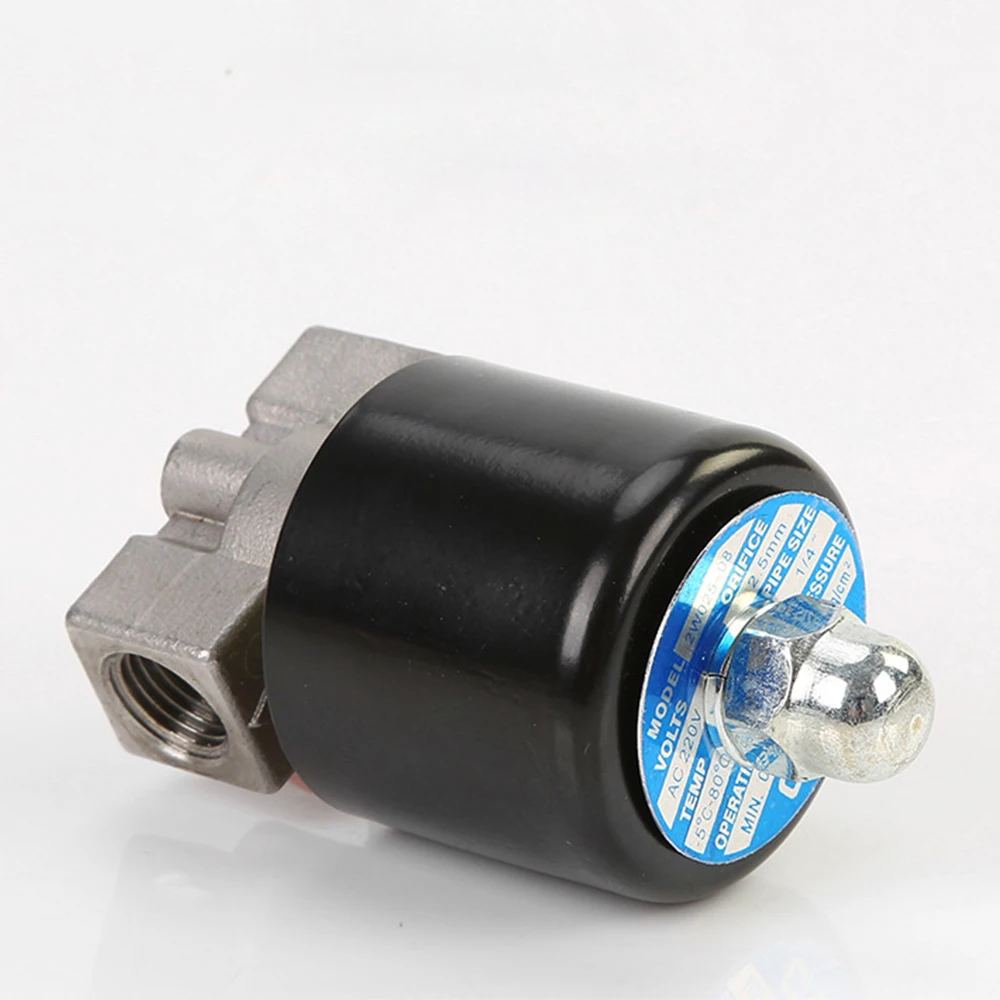 House Home 1/8&quot; 1/4&quot; stainless solenoid valve DN8 Normally Closed/Open Stainless - £48.75 GBP