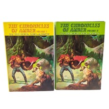 Chronicles of Amber Vol 1 &amp; 2 Roger Zelazny Vintage 1970s BCE Books Lot Fiction - $15.04