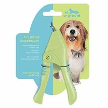 MPP Ergonomic Dog Nail Clippers Green Plastic Guillotine Style Pro Grooming Tool - £9.06 GBP